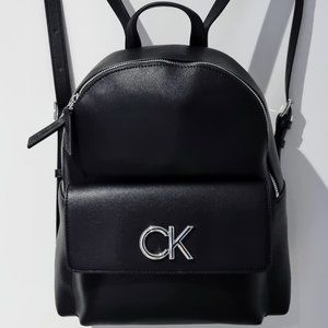 Calvin Klein Faux Leather Women's Small Back Pack